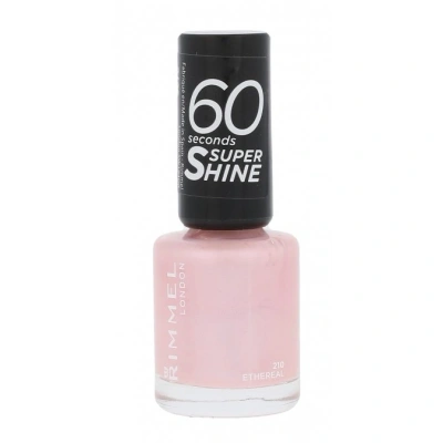 Rimmel London 60 Seconds Super Shine Lakier do Paznokci, Ethereal Nude, 8 ml - obrazek 1