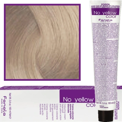 Fanola No Yellow, farba do włosów 8 ICE Lodowy Jasny Blond - obrazek 1