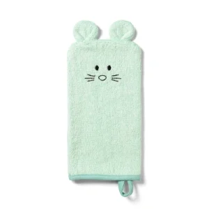BabyOno Myjka Do Kąpieli Bambusowa Dla Dzieci i Niemowląt NATURAL BAMBOO Zielona 787/03 BabyOno Myjka Do Kąpieli Bambusowa Dla Dzieci i Niemowląt NATURAL BAMBOO Zielona 787/03
