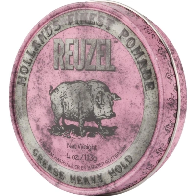 REUZEL Styling Pink Pomade Grease Heavy Hold 113 g - obrazek 1