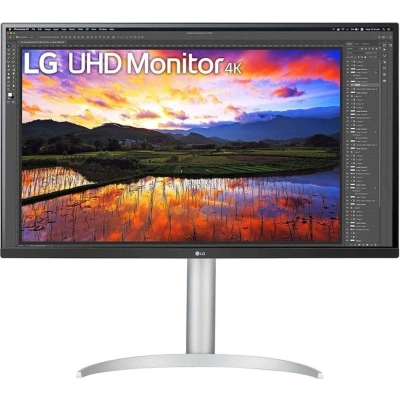 LG 32UP55NP W, 80 cm (31.5"), 3840 x 2160 px, 4K Ultra HD, 4 ms, Biay - obrazek 1