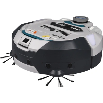 Makita Bezprzewodowy Robot Czyszczący, Biały/Czarny - obrazek 1