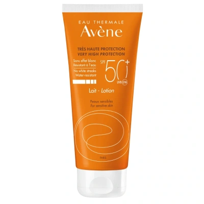 Avène Latte Solare SPF50+ Idratante E Anti Secchezza Pelli Sensibili 100 ml - obrazek 1