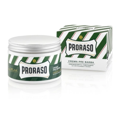 Proraso, Green, krem przed goleniem zmiękczająco łagodzący, 300 ml - obrazek 1