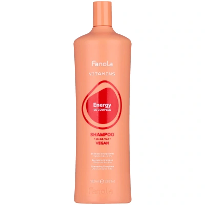 Fanola, Vitamins Energy, Szampon odżywczy do włosów cienkich, osłabionych i normalnych, 1000 ml Fanola, Vitamins Energy, Szampon odżywczy do włosów cienkich, osłabionych i normalnych, 1000 ml