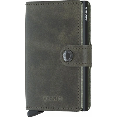 Secrid Miniwallet Vintage Olive-Black Secrid Miniwallet Vintage Olive-Black