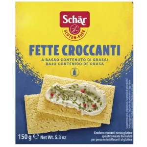 Schär Pieczywo chrupkie bezglutenowe – Chrupiące Plastry – 150 g Schär Pieczywo chrupkie bezglutenowe – Chrupiące Plastry – 150 g