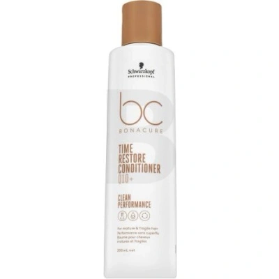 Schwarzkopf Bc Time Restore Conditioner Odżywka Do Włosów Dojrzałych I Słabych Q10+ 200Ml Regenerująca Przeciw Wypadaniu