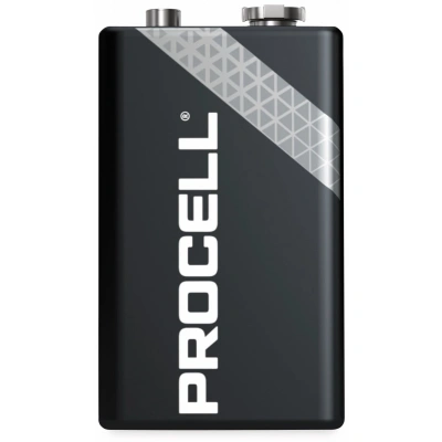 BATERIA DURACELL 9V PROCELL ALKALICZNA 10 SZT