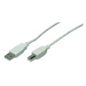 LogiLink CU0008 USB 2.0 Kabel 3 m Szary - obrazek 1