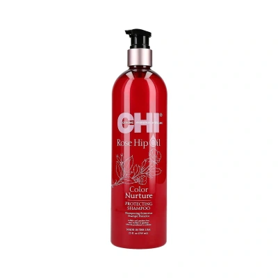 CHI, Rose Hip Oil, szampon ochronny do włosów farbowanych, 739 ml