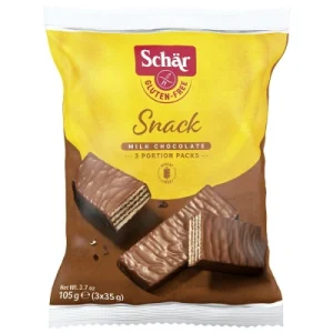Wafelki w Czekoladzie Snack bezglutenowe 105g Schär Wafelki w Czekoladzie Snack bezglutenowe 105g Schär