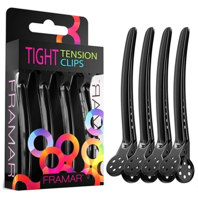 Klipsy do włosów Framar tight tension 4 sztuki - obrazek 1