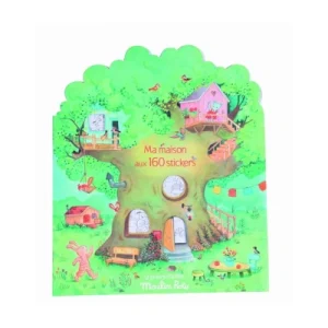 Moulin Roty Kolorowanka z Naklejkami La Grande Famille Moulin Roty Kolorowanka z Naklejkami La Grande Famille
