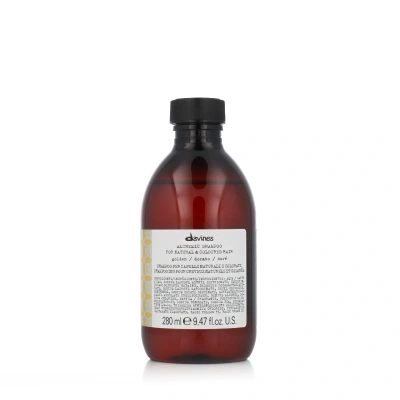 Davines Alchemic Golden, Szampon do włosów o kolorze złocisty blond 280ml