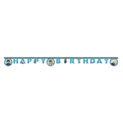 Banner, City happy birthday, 200 cm Banner, City happy birthday, 200 cm