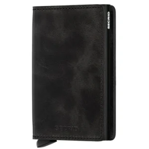 Portfel z ochroną kart RFID Slimwallet Secrid Vintage black