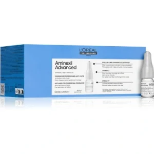 L’Oréal Professionnel Serie Expert Aminexil Advanced, Ampułki na porost włosów i wzmocnienie cebulek, 42×6 ml L’Oréal Professionnel Serie Expert Aminexil Advanced, Ampułki na porost włosów i wzmocnienie cebulek, 42×6 ml