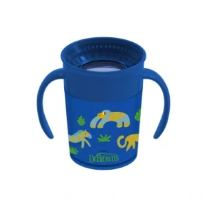 Kubek Treningowy 360 Stopni 200Ml Dr Browns Blue