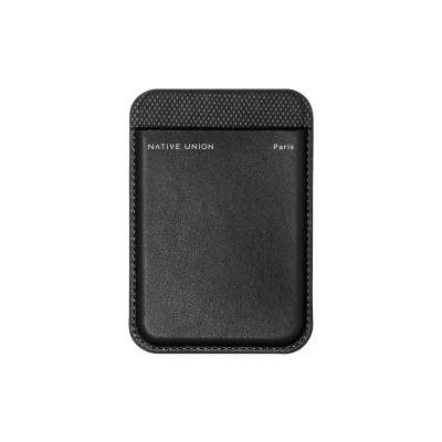 NATIVE UNION Portfel Magnetyczny do iPhone z MagSafe (Re)Classic, Czarny - obrazek 1