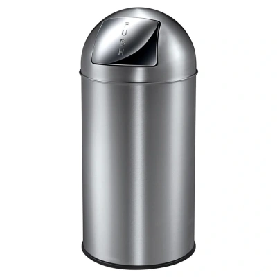 EKO Pushcan 40 Liter Stainless steel Matt Edelstahl EKO Pushcan 40 Liter Stainless steel Matt Edelstahl