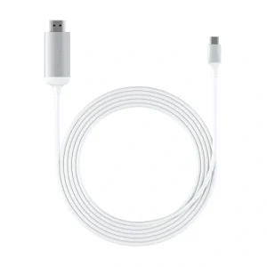 Kabel meski USB C na HDMI Rozdzielczosc 4K, Satechi Srebrny Kabel meski USB C na HDMI Rozdzielczosc 4K, Satechi Srebrny