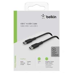 Belkin Boost Charge USB-C Kabel 1 m CAB003BT1MBK – Czarny Belkin Boost Charge USB-C Kabel 1 m CAB003BT1MBK – Czarny