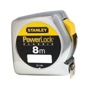 Stanley 33 198 Miara zwijana PowerLock 8m/25mm Stanley 33 198 Miara zwijana PowerLock 8m/25mm