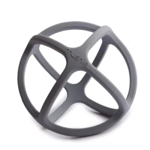 Mushie Gryzak sensoryczny 3D silikonowy Dove Grey Mushie Gryzak sensoryczny 3D silikonowy Dove Grey